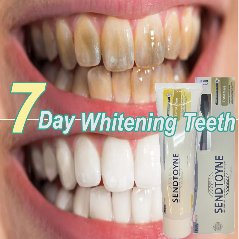 teeth whitening toothpaste Whiten your teeth in 7 days Remove cigarette ...