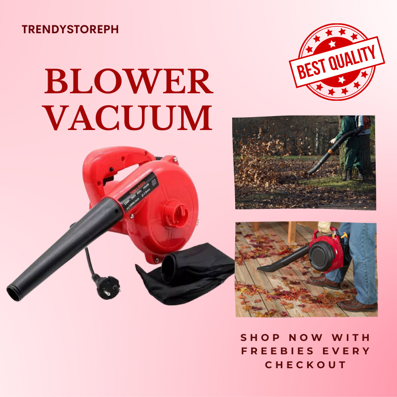 Electric Air Blower Vacuum Cleaner Blowing Dust Collecting | Shopee ...