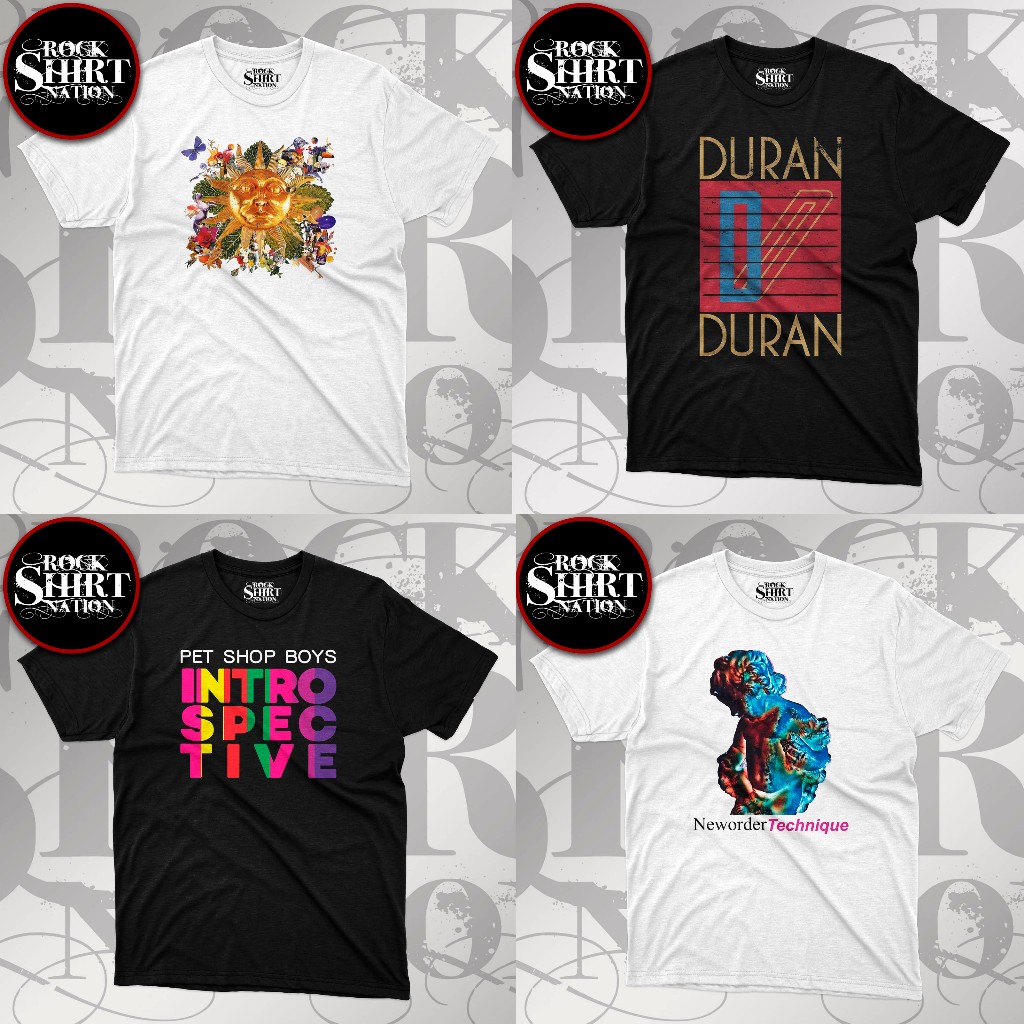 Best of New Wave Pop Rock Shirt Nation Duran New Order Tears For Fears ...