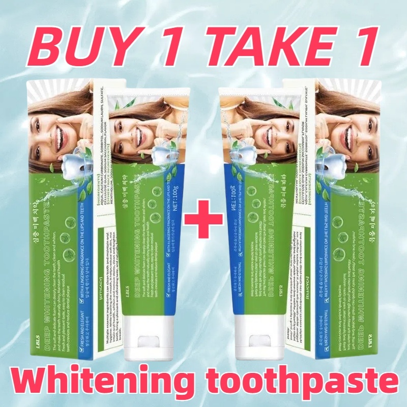 BUY1 TAKE1 Whitening Toothpaste Bad Breath Removing Toothpaste ...