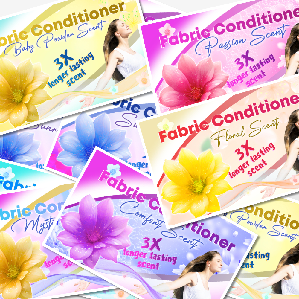 Sticker Labels for Fabric Conditioner ₱2/piece Lang Wholesale Price(for ...