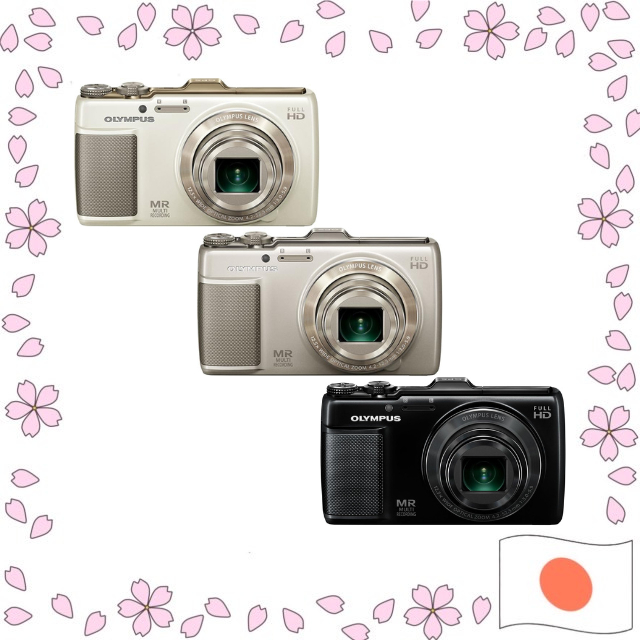OLYMPUS Digital Camera SH-25MR 3D Photo Function SH-25MR [White