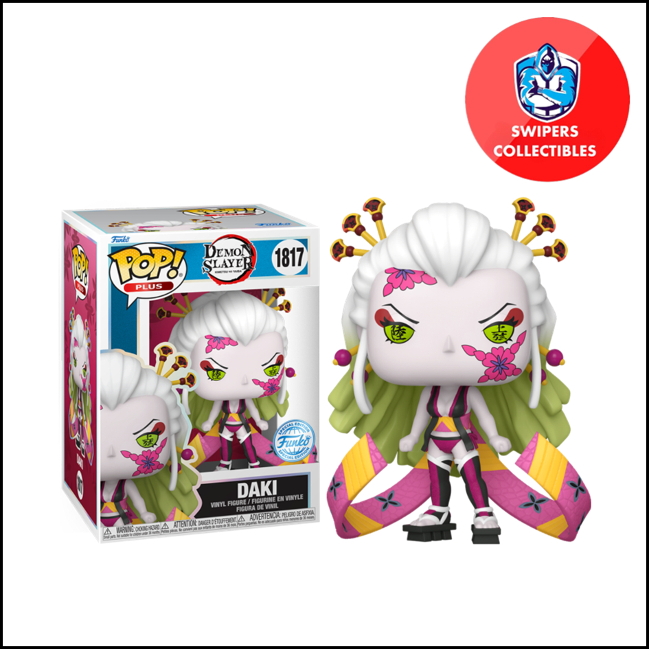 Funko Pop Daki with Ribbon 1817 Demon Slayer Gamestop Exclusive ...