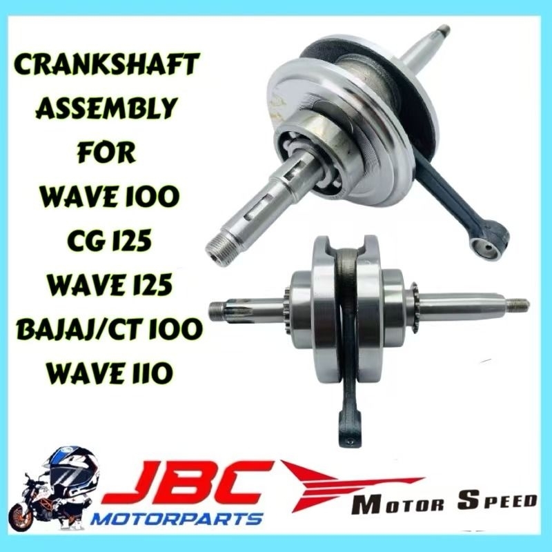 Crankshaft Assembly Motor Speed For Wave 100 CG 125 Wave 125 BAJAJ/CT ...