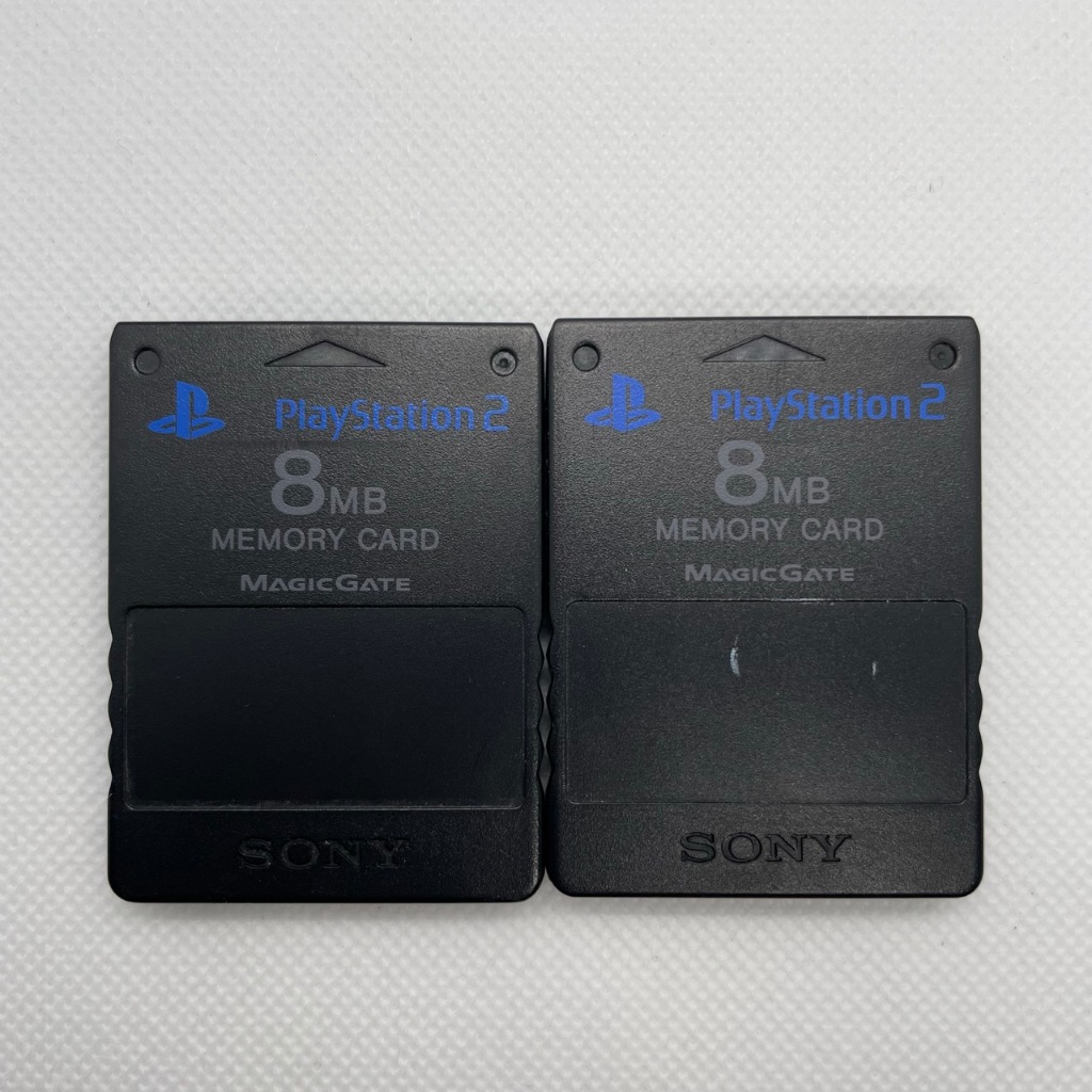 SONY PLAYSTATION2 8MB Memory Card MagicGate Made in Japan Gaming ...