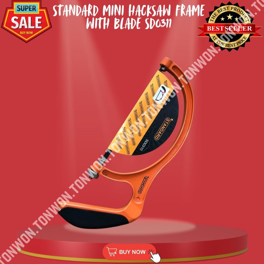 STANDARD MINI HACKSAW FRAME WITH BLADE SD0311 | Shopee Philippines