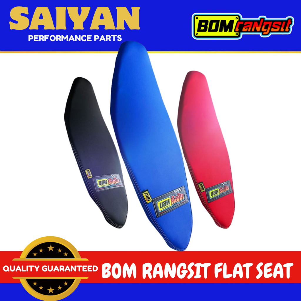BOM RANGSIT FLAT SEAT FOR MIO SOULTY,MIO I,NMAX,PCX,RAIDER CARB,RAIDER ...