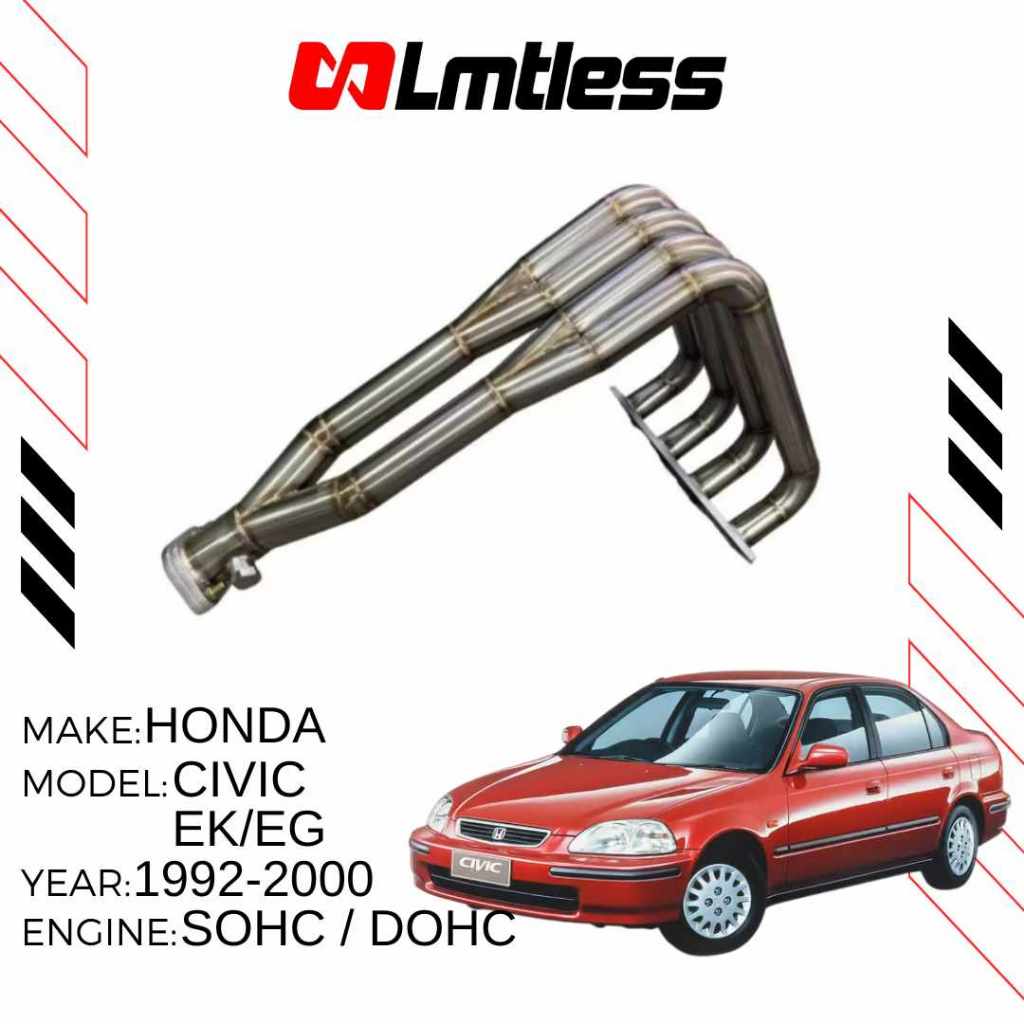 Honda Civic Headers (1992 - 2000) | Shopee Philippines