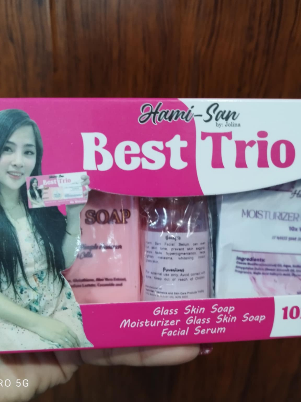 HAMISAN BEST TRIO SETS GLASS SKIN/MAINTENANCE BY JOLINA | Shopee ...