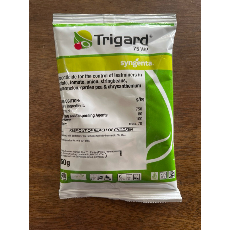 TRIGARD Insecticide for Leafminer(Gapang) 50grams by Syngenta ...