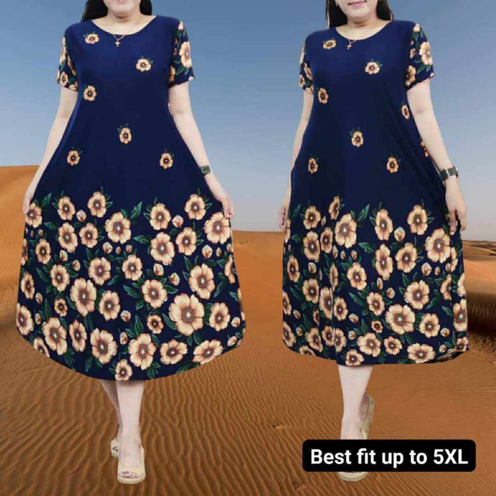 PLUS SIZE BIG MAMA DRESS UP TO 4XL | Shopee Philippines