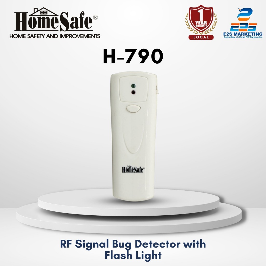 HomeSafe H-790 RF Signal Bug Detector with Flash Light H-790 | Shopee ...