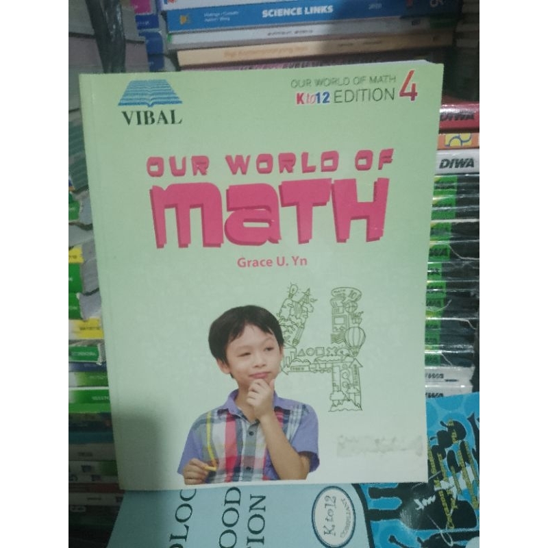 OUR WORLD OF MATH grade 4 (use | Shopee Philippines