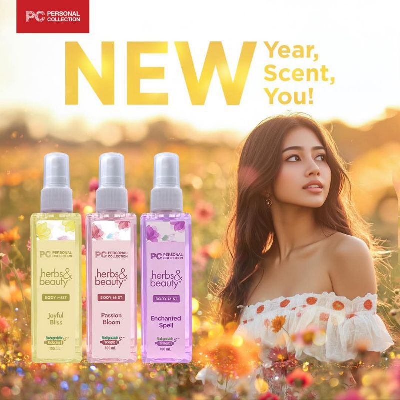 Personal Collection Herbs and Beauty Body Mist 100 ML | Shopee Philippines