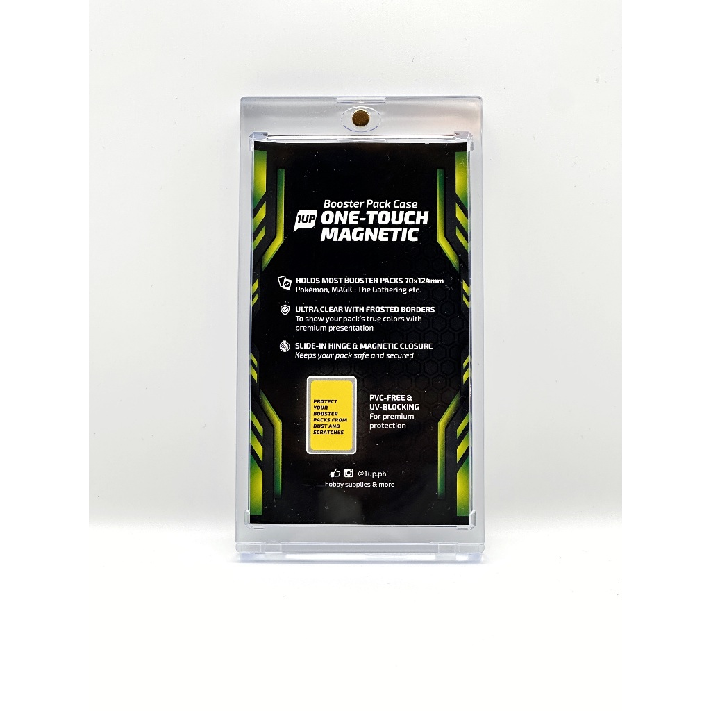 1UP! Magnetic Booster Pack Protector | UV-Blocking Pokemon Booster Pack ...
