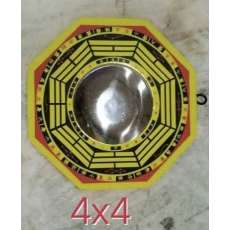 concave / convex Bagua for Door protection (size 4x4inches ) | Shopee ...