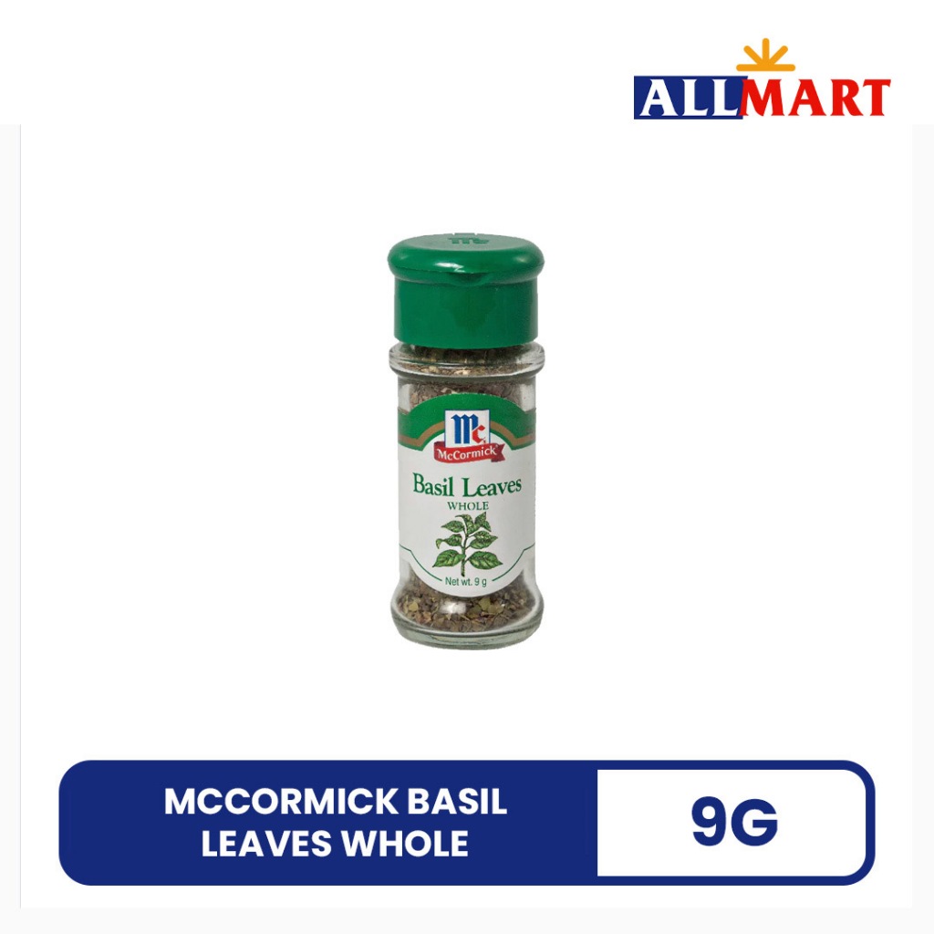 Mccormick Basil Leaves Whole 9g | Shopee Philippines