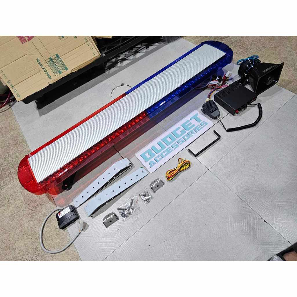 Red and Blue Slim type Ambulance Blinker Light Emergency Light | Shopee ...