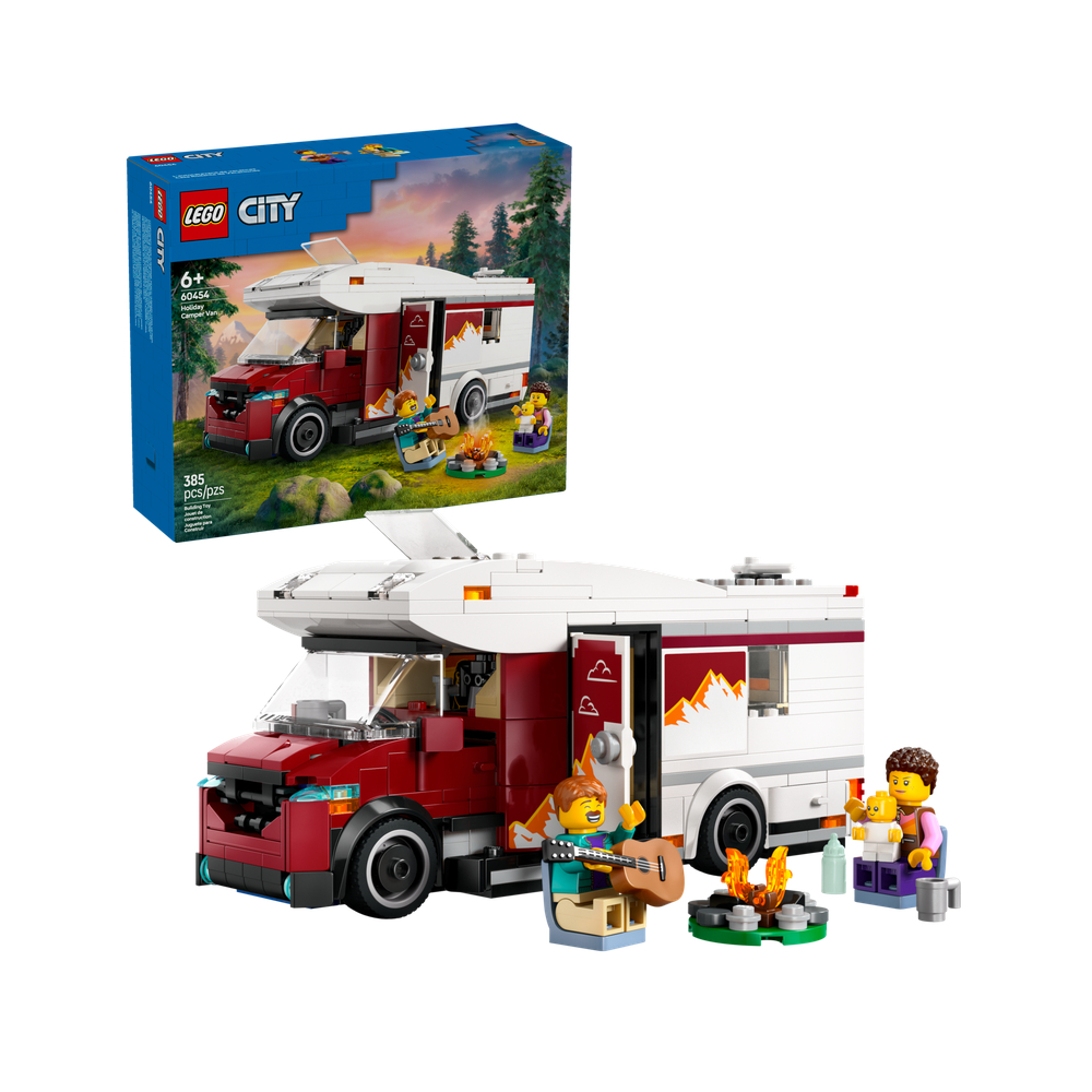 LEGO City 60454 Holiday Adventure Camper Van | Shopee Philippines