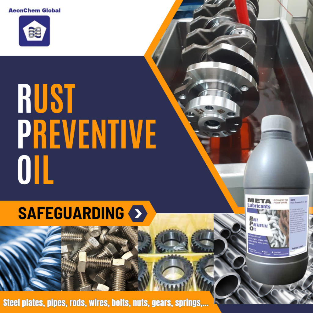 Rust Preventive Oil - META LUBRICANTS RPO - Moisture Displacer - 1 ...