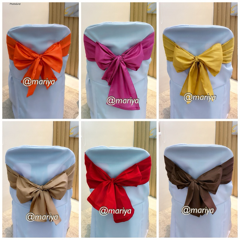 Ribbon for Chair Cover and Chair Cover for Monoblock Sold Per Piece ...