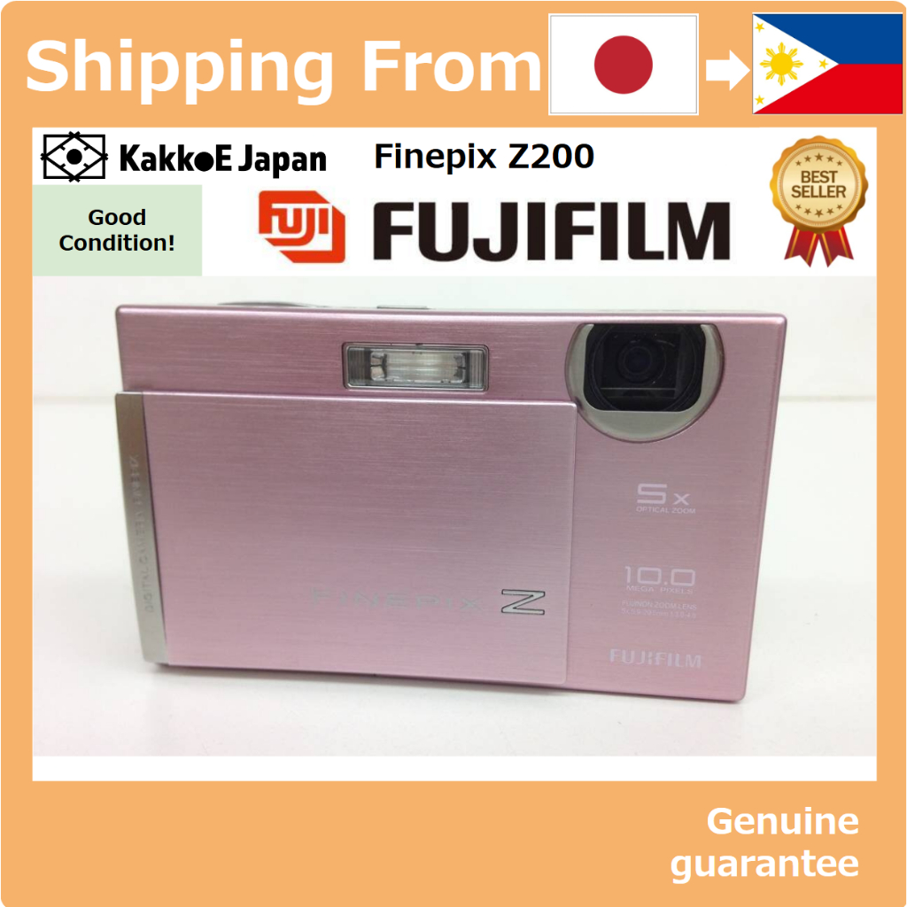 Pre-loved FUJIFILM Digital Camera FinePix Z200 Pink F FX-Z200FD P