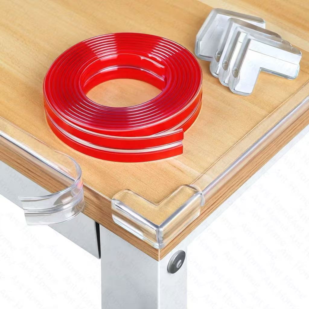 1M/2M PVC Desk Table Edge Corner Protector Foam for Baby Safety ...