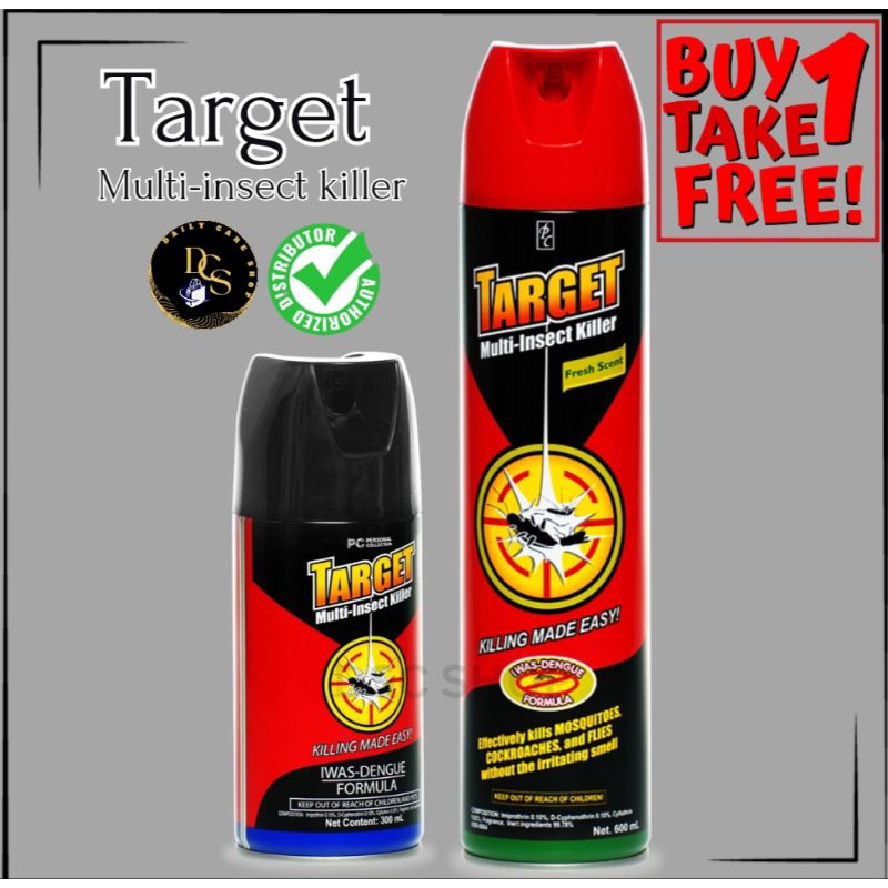 TARGET BUY 1 TAKE 1 MULTI INSECT KILLER | Shopee Philippines