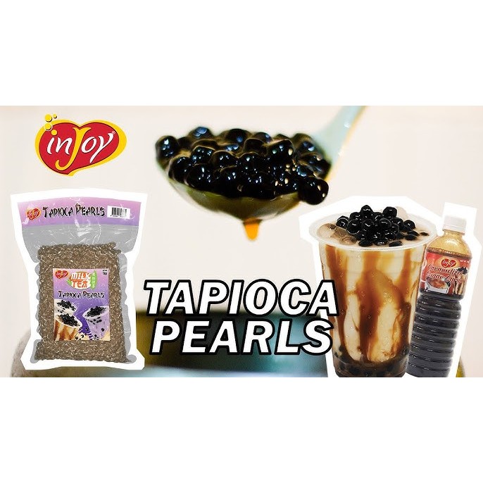 InJoy Tapioca Pearls - 1kg | Good for Milk Tea, Frappe and Milk Shake ...