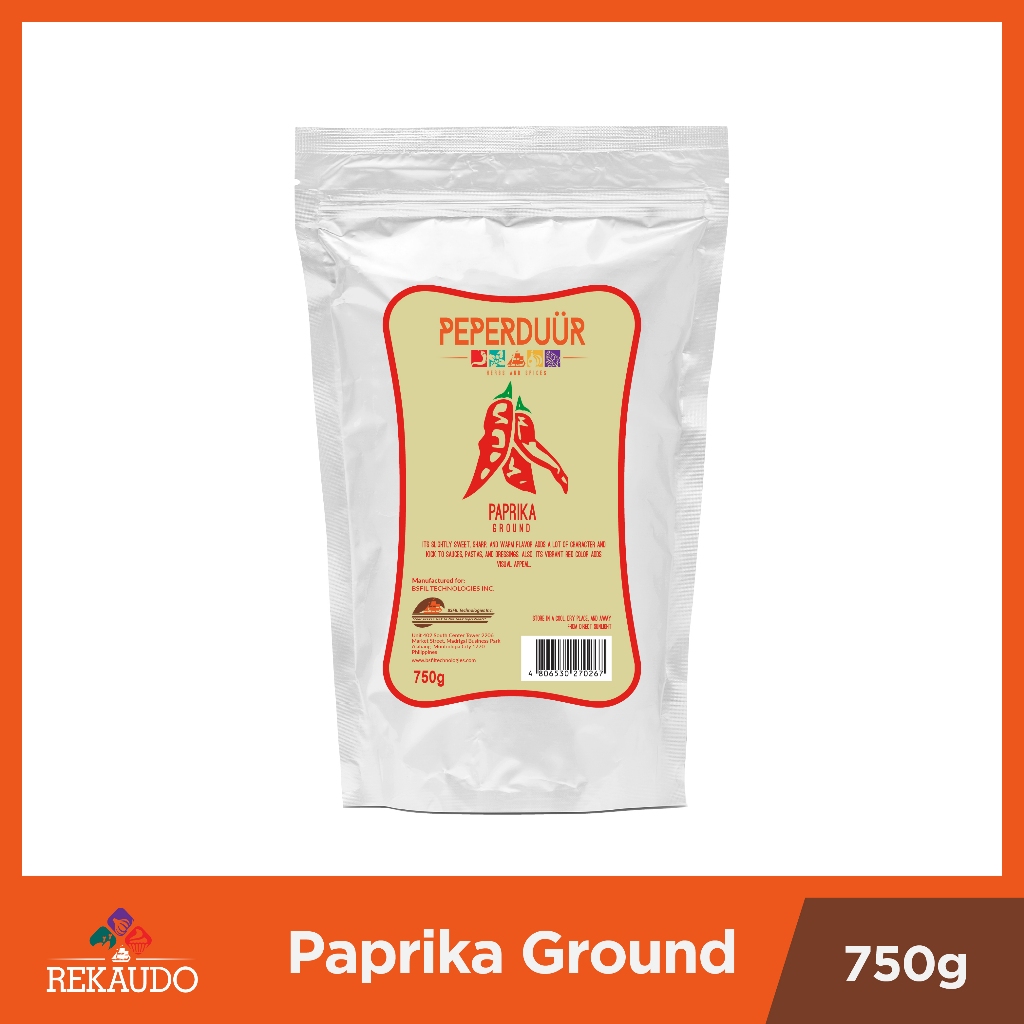 Peperduur Paprika Ground 750g | Shopee Philippines