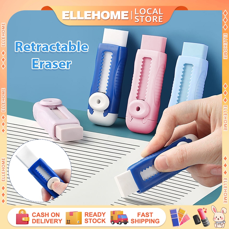 Retractable Eraser Sliding Pencil Eraser Push Pull Eraser for Painting ...