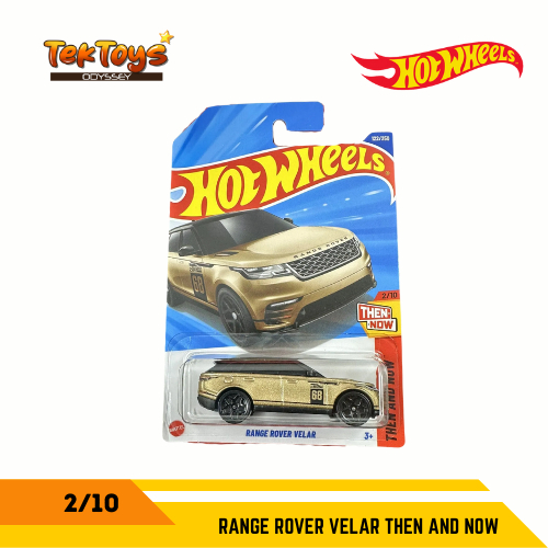Hot Wheels Range Rover Velar - Collection Then And Now 2/10 - Échelle 1:64 - Modèle Métallisé - Parfaite Pour Jouer Ou Collectionner - 4