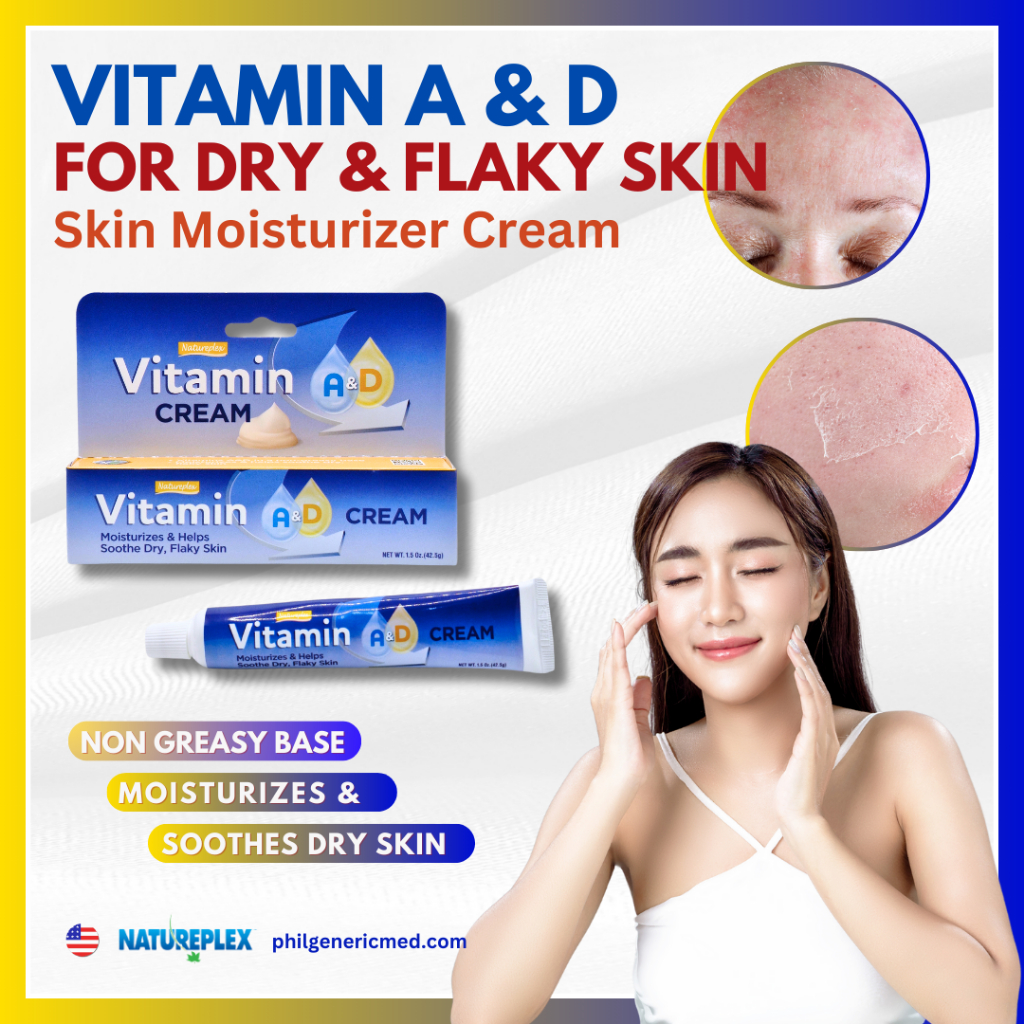 Vitamin A and D Cream - Dry Skin Non-Greasy (Expiry: Sept 2027 ...