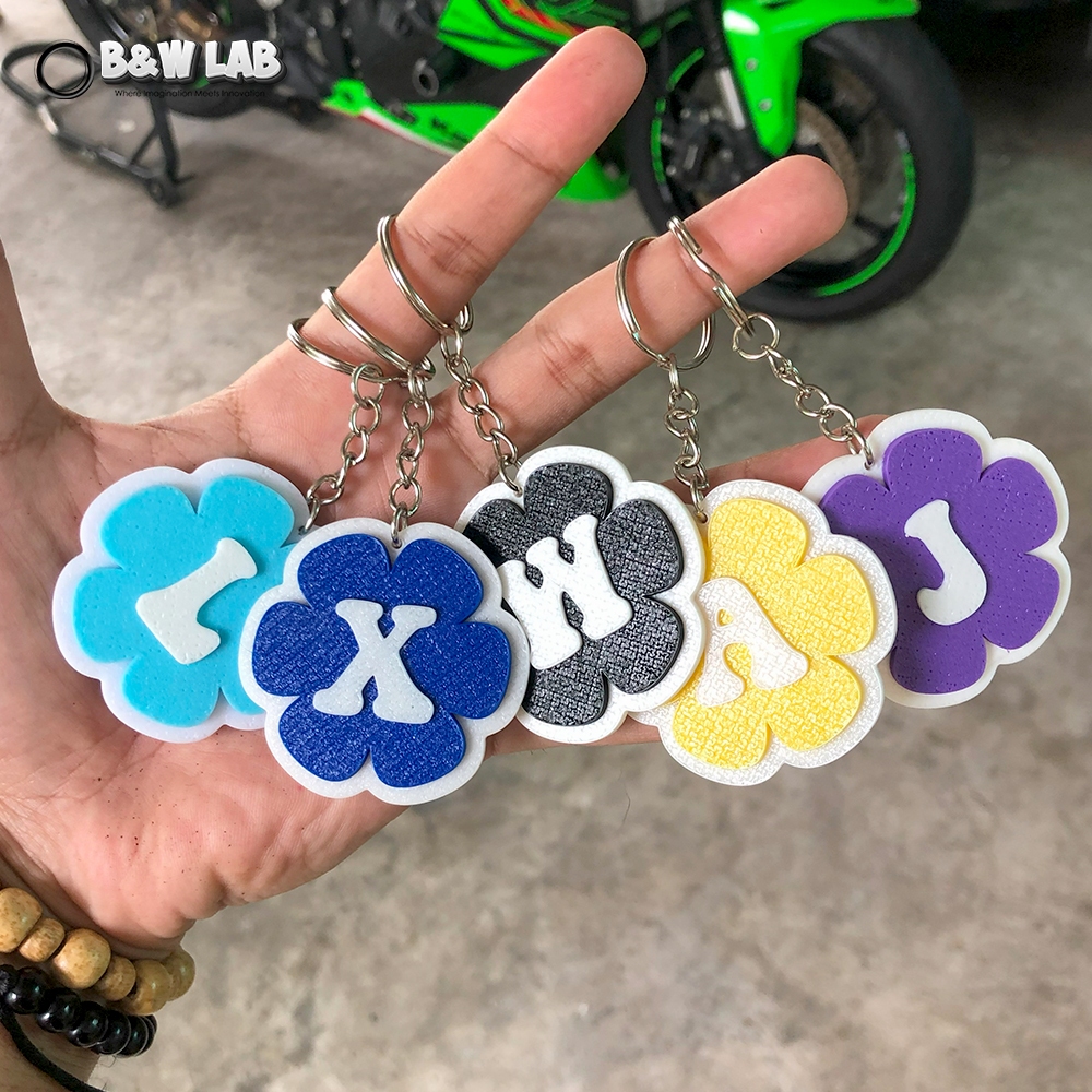 Personalized Cute Flower Keychain | Shopee Philippines