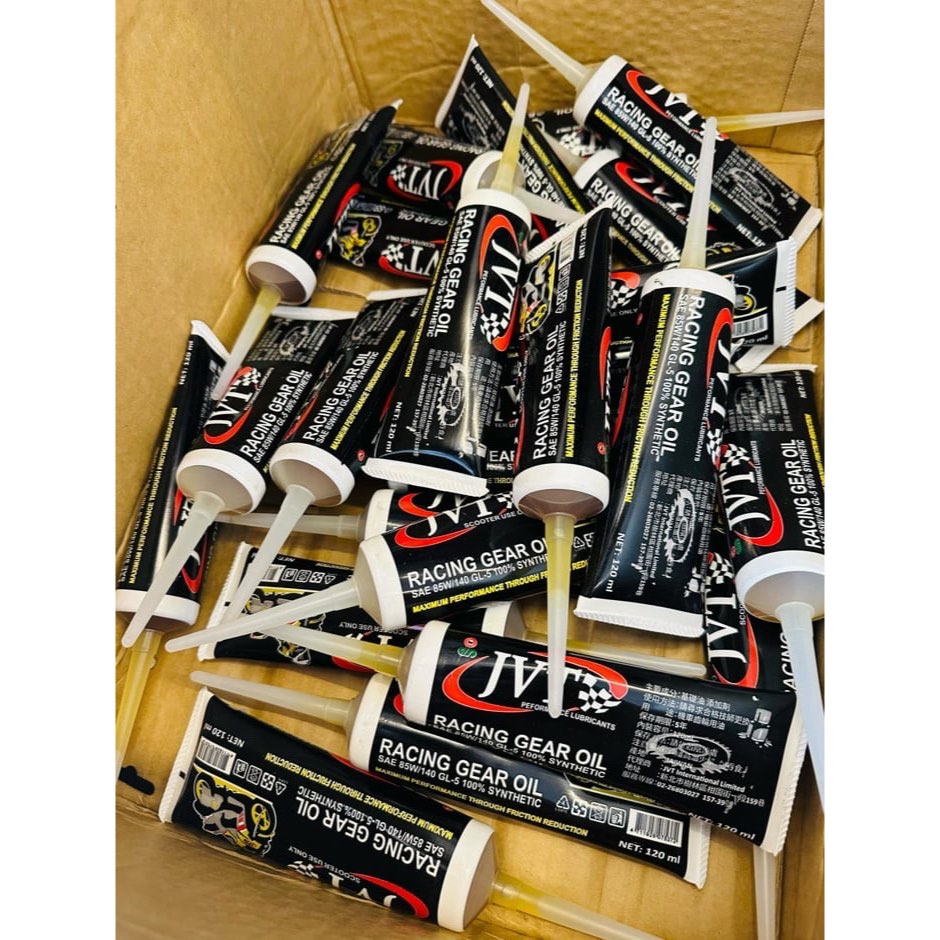 ORIGINAL JVT RACING GEAR OIL 100% SYNTHETIC 120ml (Scooter Use Only ...