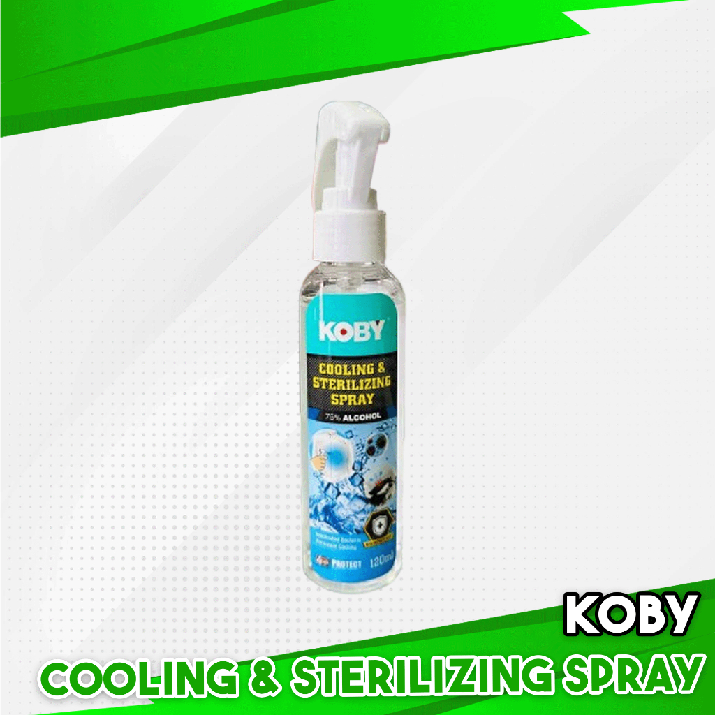 ORIGINAL KOBY COOLING AND STERILIZING SPRAY 120ML | Shopee Philippines