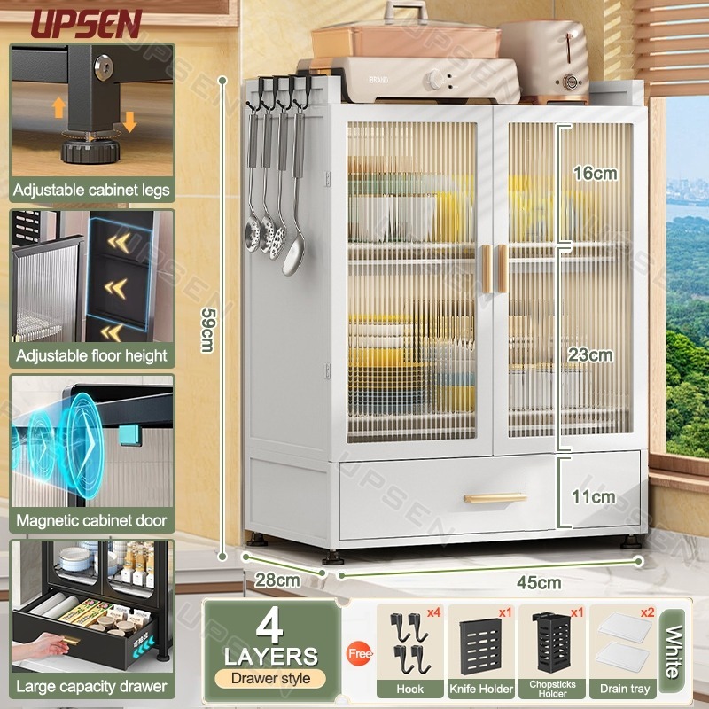 Dish Rack With Cover Dust-proof Insect-Proof Dish Drainer Rack ...