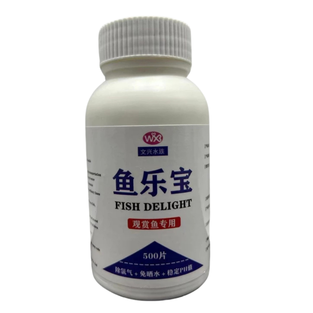 Fish Delight Aquarium Water Cleaner Tablet Sold per Bottle ( 500 ...