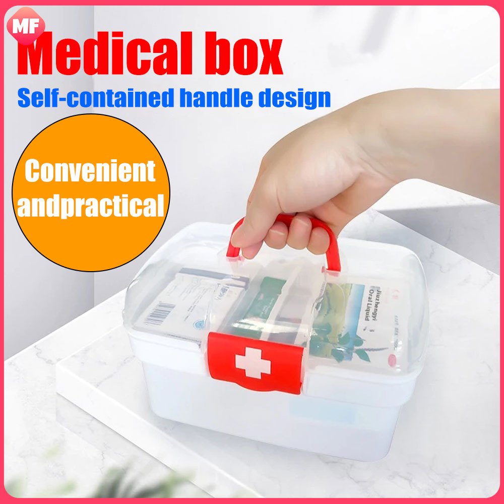 Householdmedicine storage box emergency medical kit pill storage box ...