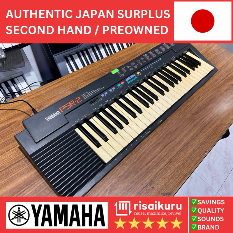 Yamaha PSR-2 Vintage Piano Keyboard Organ 49 Keys Church Band Adult ...