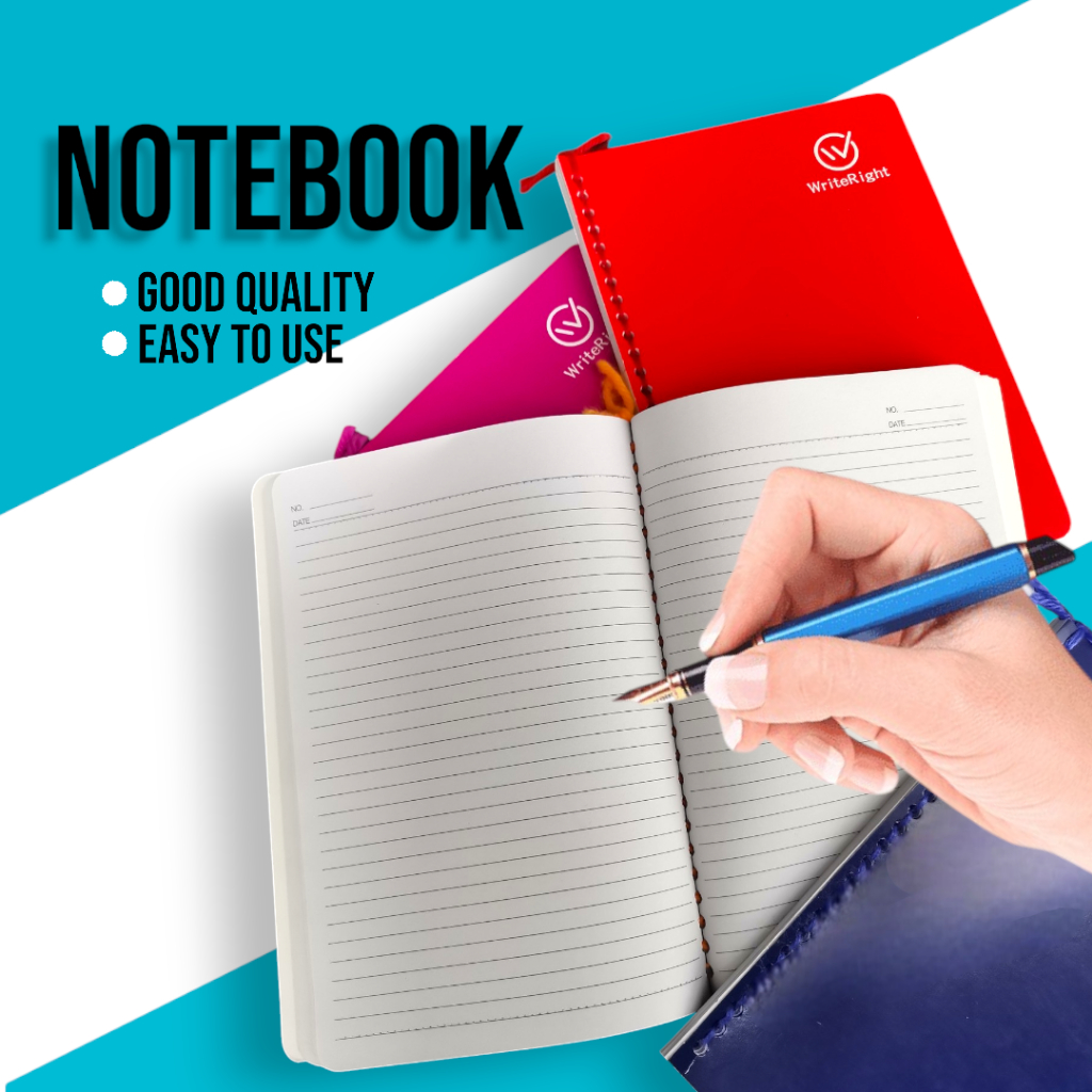 (Write Right) Yarn Notebook 80 leaves School and Office Supplies 10 ...