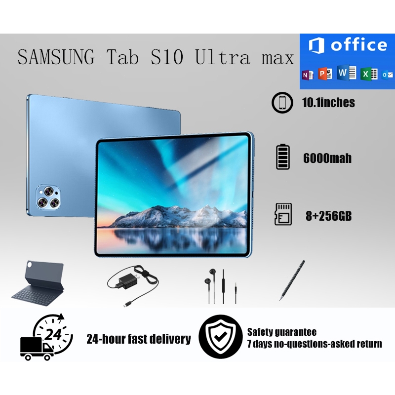 New S10 Ultra max tablet Android tablet 8GB+256GB large memory large ...