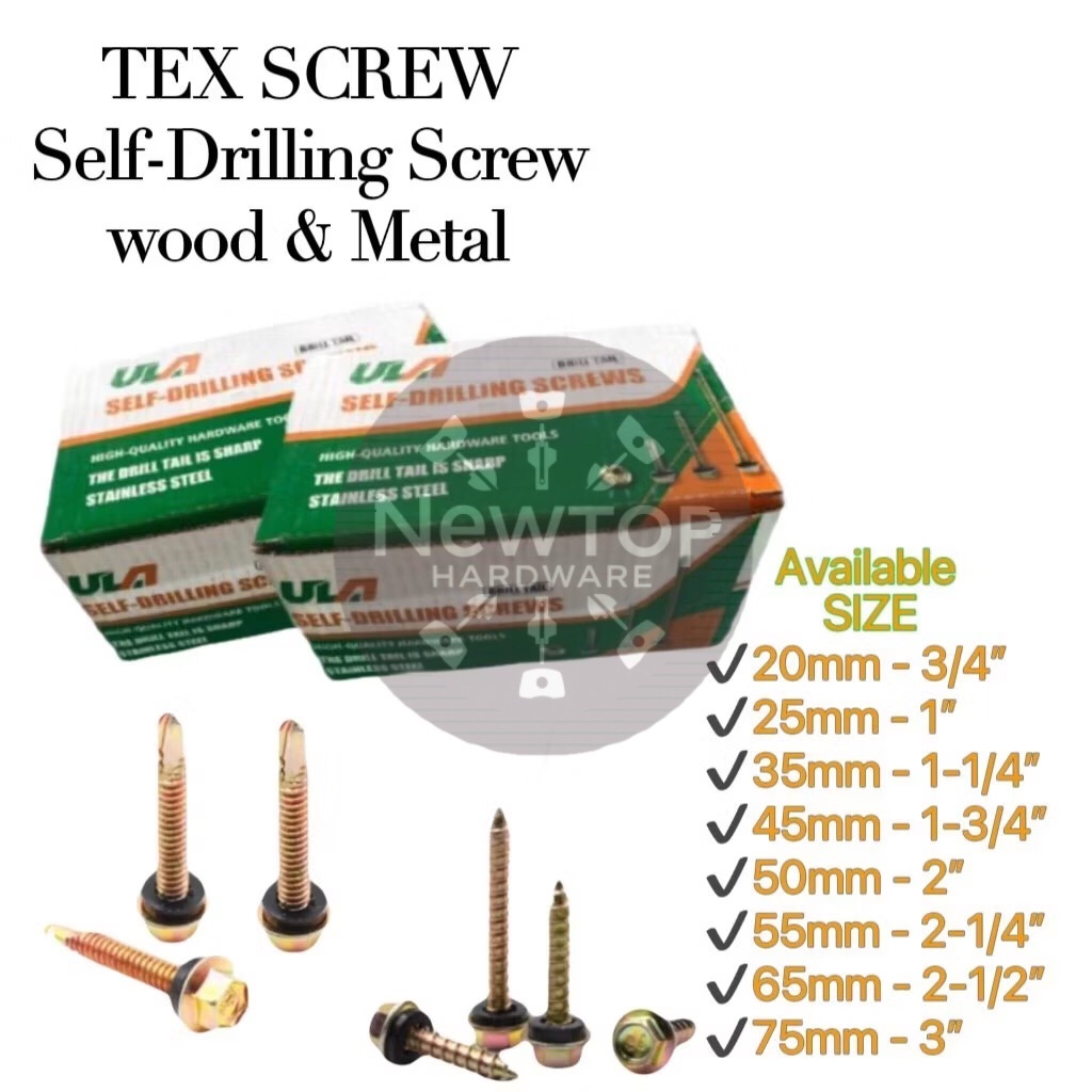ULA TEX SCREW METAL AND WOOD 1