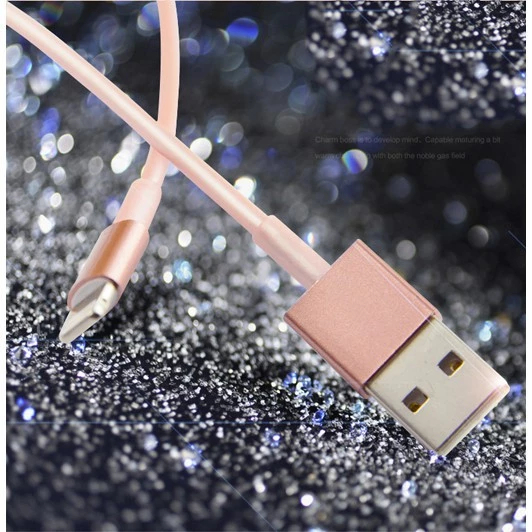 1M USB Cable for Ios (Rose Gold) | Shopee Philippines