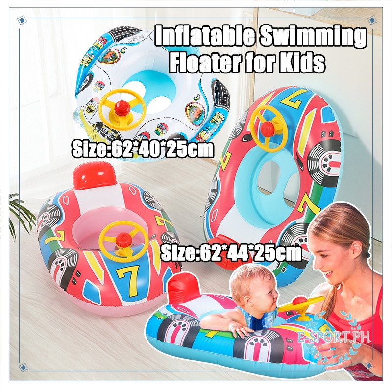 Baby Inflatable Swimming Boat Children Swimming Ring Inflatable ...