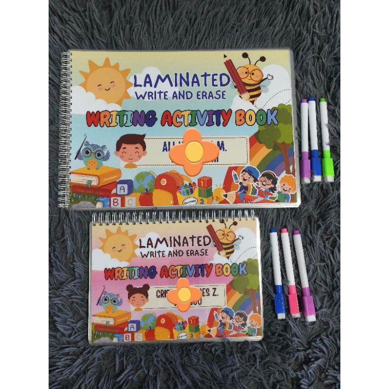 New Write and Wipe Writing Activity Book | Shopee Philippines