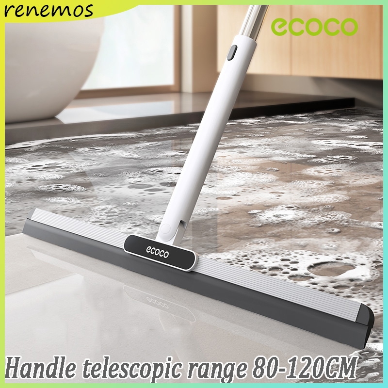 Ecoco Squeegee Scrubber Wet & Dry Dual-Use 3-in-1 Floor Scraper 180 ...