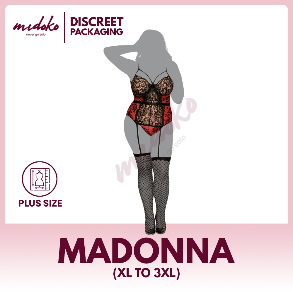 Midoko Sexy Lingerie Plus Size Lingerie Fat Women Nude Nighty Babydoll