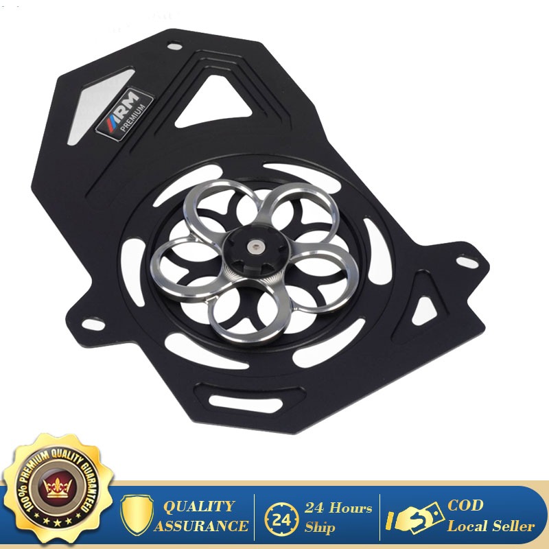 ARM Radiator Cover Windmill Full CNC 2-Color Spinner Design For ADV 160 ...