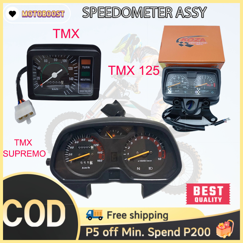 SPEEDOMETER GAUGE ASSY TMX 125/TMX 155/TMX SUPREMO GENUINE MOTORCYCLE ...